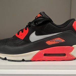 Air max 90 black infrared size 11